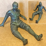 Ray Sokolowski, Painting & Sculpture, Hope Harvey Seated Player, cast bronze Hope Harvey Seated Player